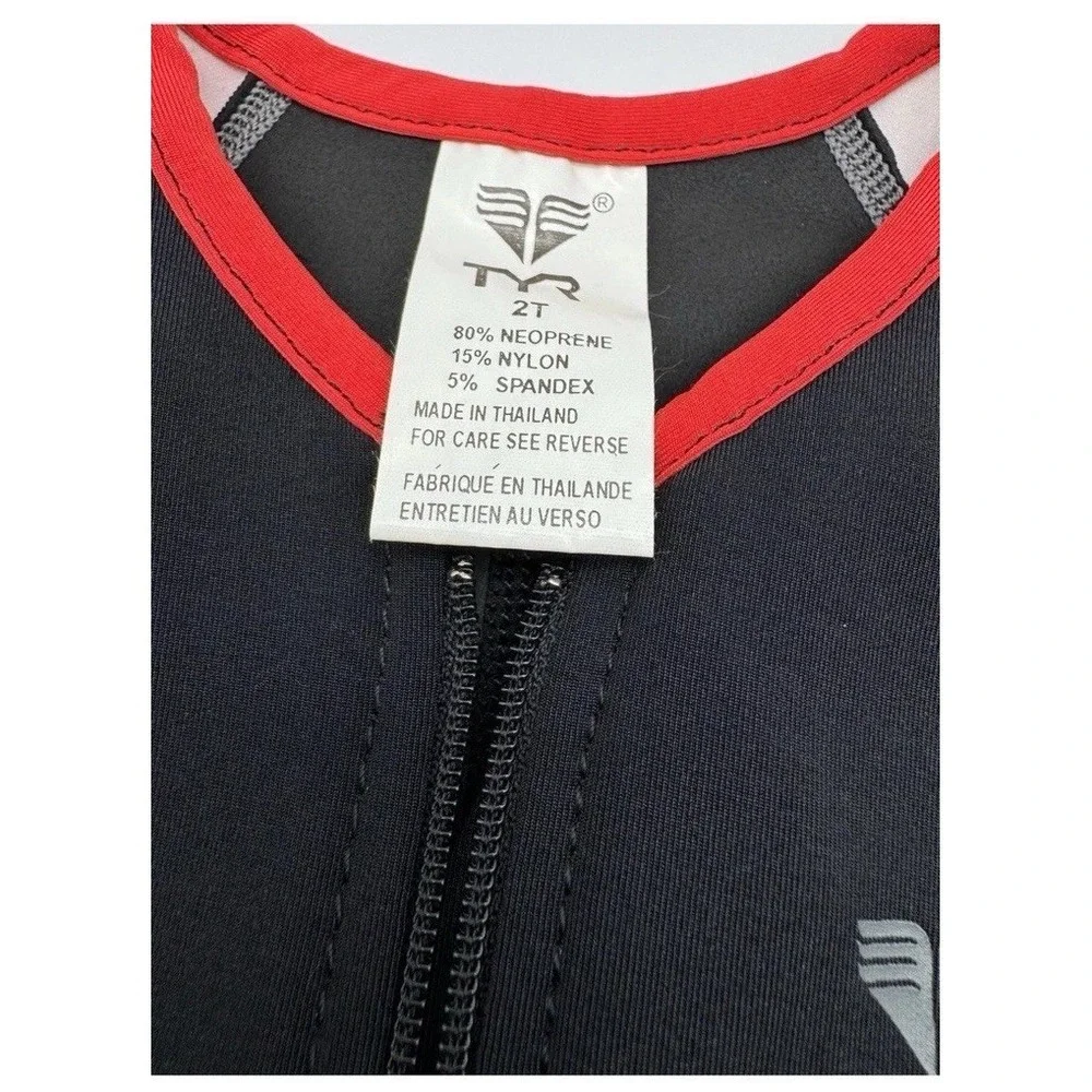 TYR Thermalwear Toddler Thermal Rashguard Swim Lesson Wetsuit Unisex‎ UV 2T NWT